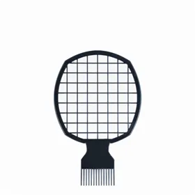 Pente Racket Bifull de Cachos
