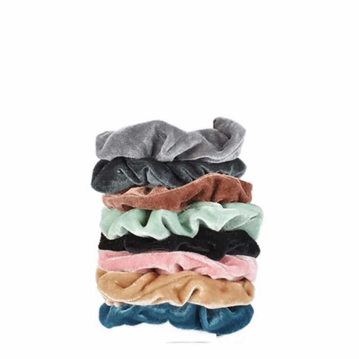 Bifull bandeau cheveux Velvet Color 8uds