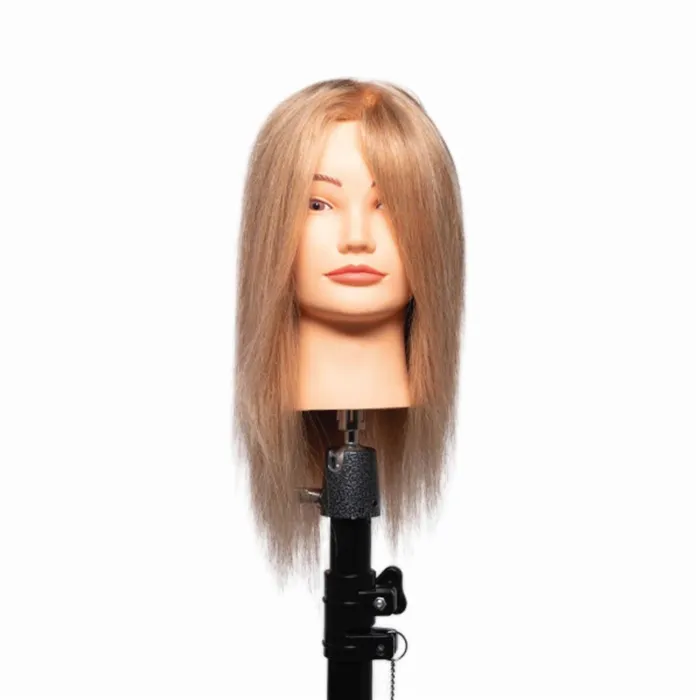 Bifull Cabeça Manequim Mulher 100% Natural 35-40cm