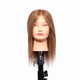 Bifull Tête malléable Femme 100 % Naturelle 35-40 cm