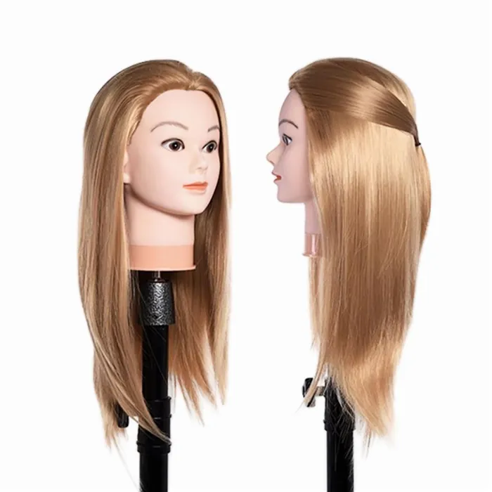 Bifull Tête malléable Femme Blond 45 cm