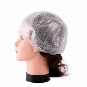 Bifull Touca Madeixas Silicone Transparente Estrelinhas