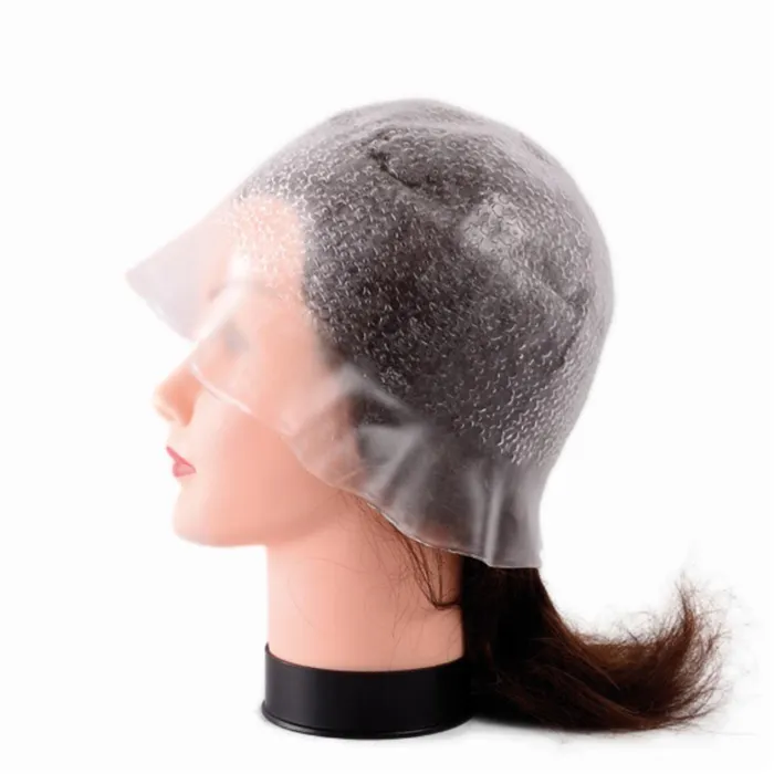 Bifull bonnet à mèches transparent floral