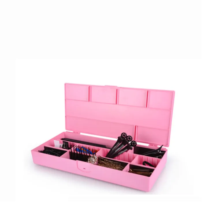 Bifull Caixa Utensilagem Cabeleireiro Rosa