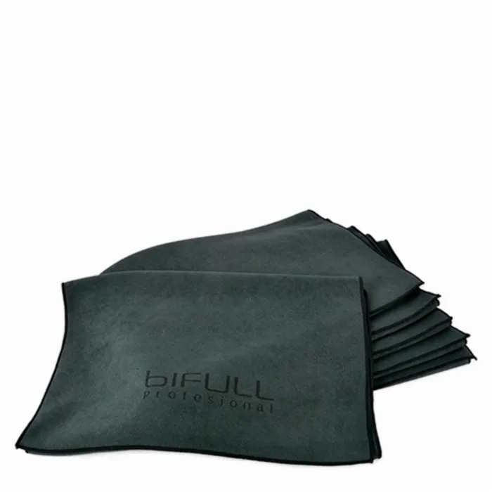 Toalha Negra Bifull 75x35cm 6uds