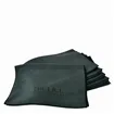 Bifull Serviettes de coiffure noires 75 x 35 cm 6 unités