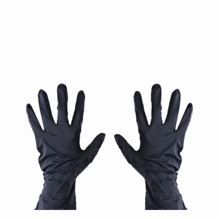 Bifull Gants nitrile noirs 5 g 100 pièces Taille L