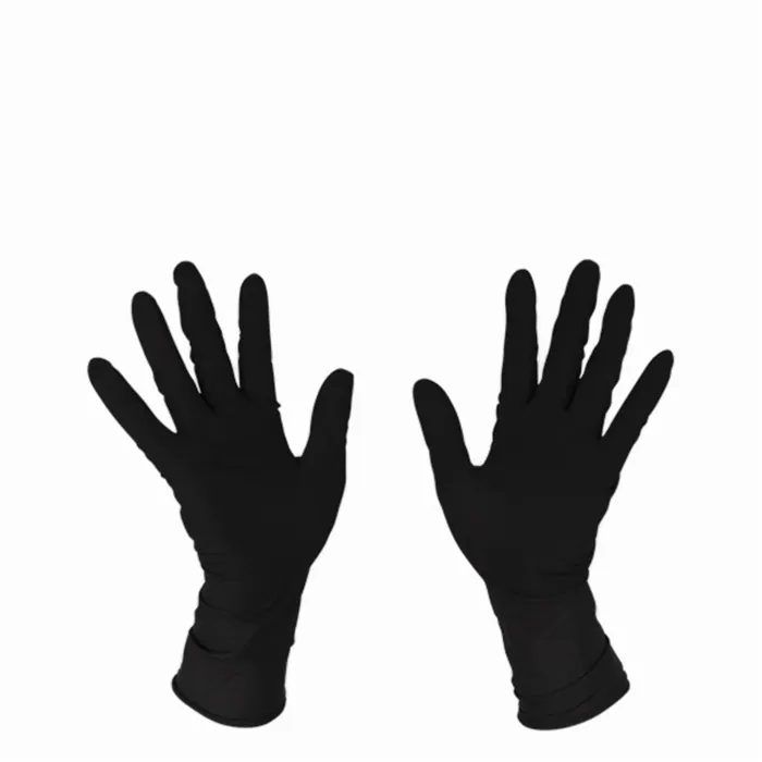 Bifull Guante Latex Negro Talla Unica