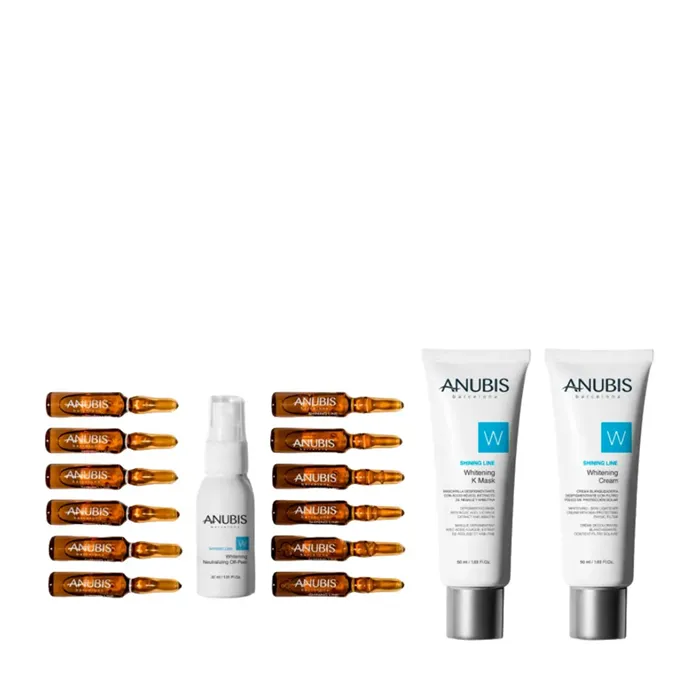 Anubis Shining Whitening Professionnel Pack 6S