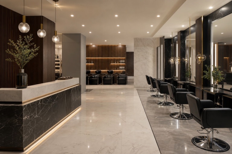 Mobilier de coiffure premium : comment améliorer le confort de votre salon salon profesional con mobiliario de peluqueria premium