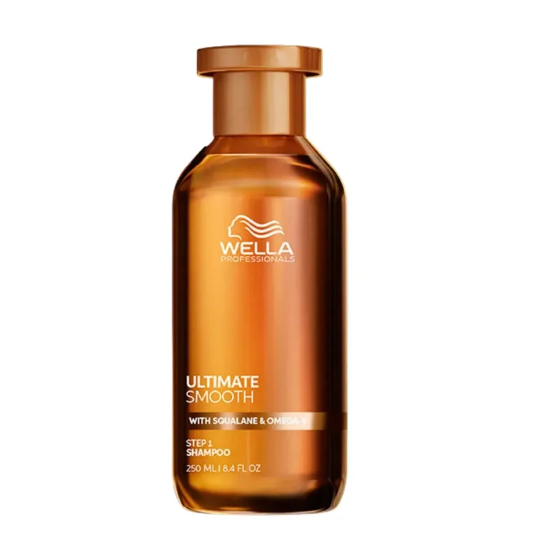 Comment maîtriser les frisottis en été avec Wella Ultimate Smooth Wella Ultimate Smooth Shampoo para cabello rebelde o con encrespamiento