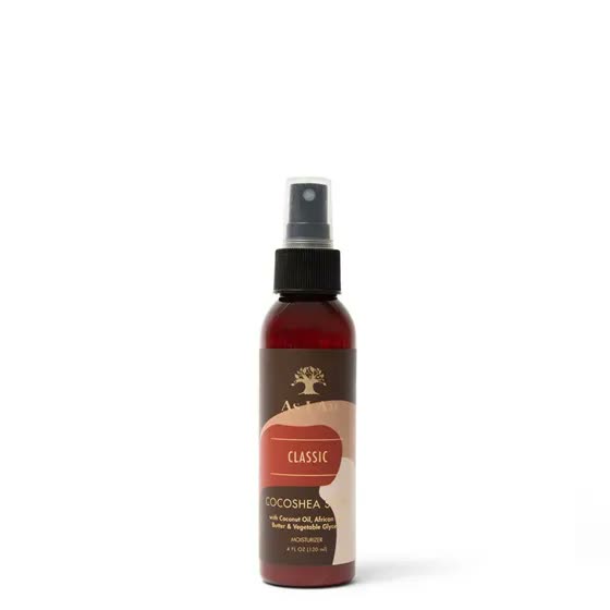 As I Am Classic Cocoshea Spray pour adoucir et apporter de la brillance aux boucles sans ajouter de poids