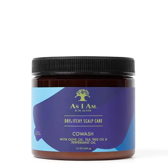 As I Am Dry Itchy Cowash vendu chez PeluqueriaShop pour un nettoyage doux du cuir chevelu