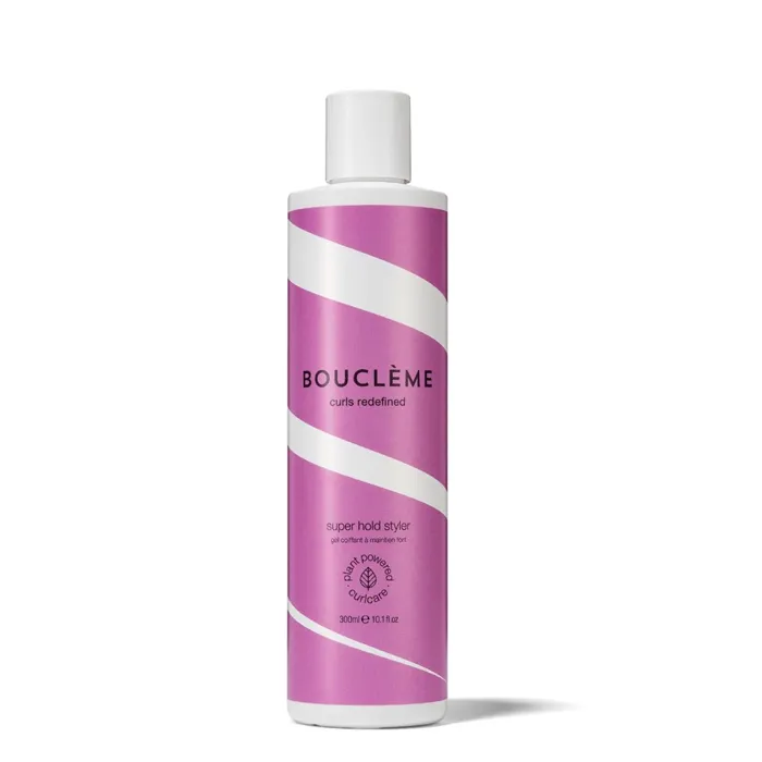 Bouclème Super Hold Styler disponible sur PeluqueriaShop pour fixer les boucles avec une meilleure mémoire de forme