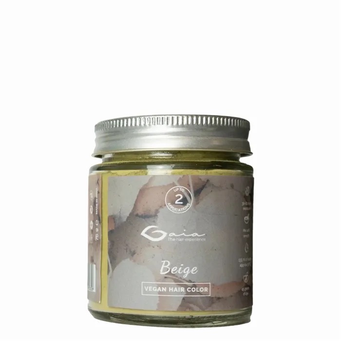 Gaia Coloration végétale de PeluqueriaShop pour créer des reflets blonds végétaux sur différentes bases