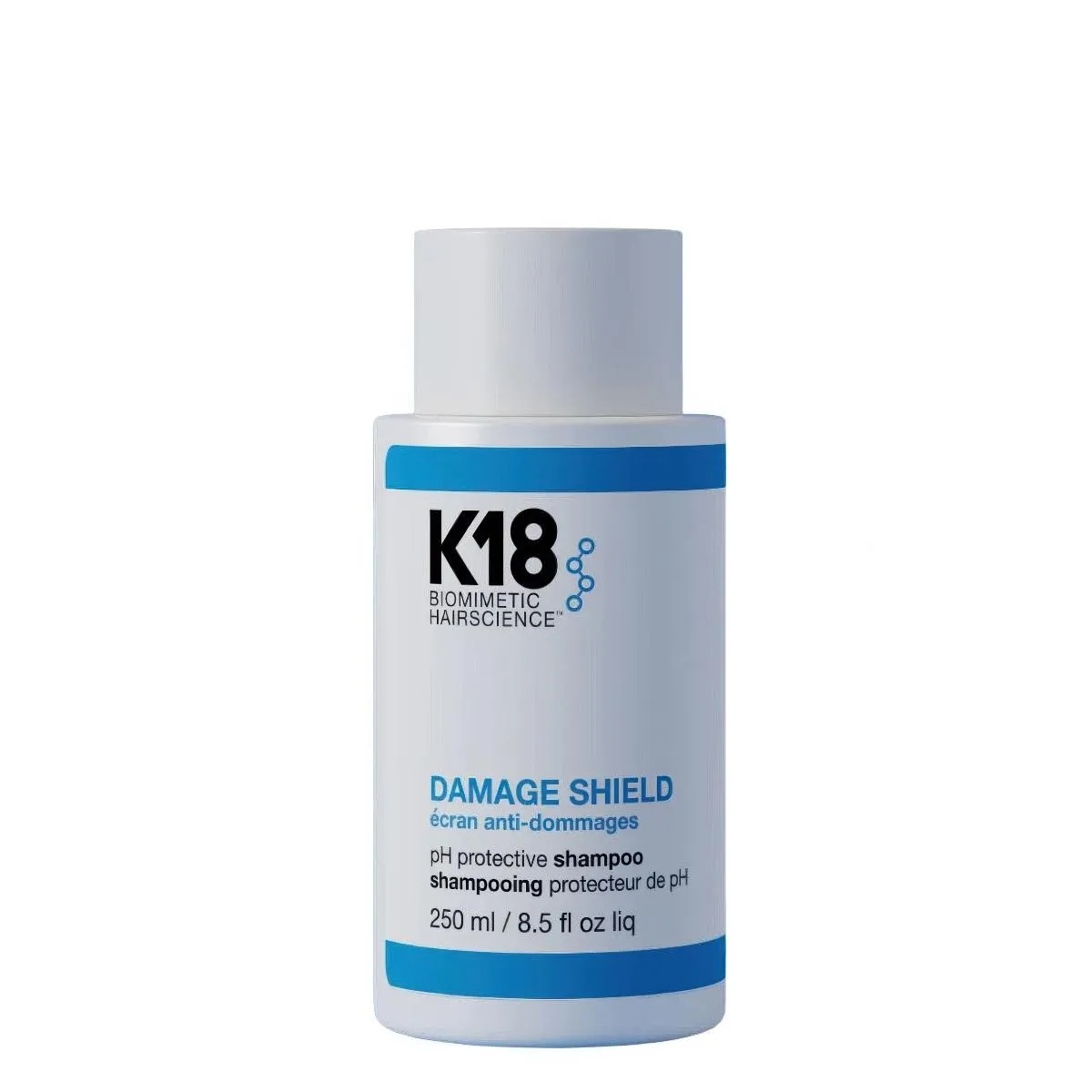 K18 Shampoing Bouclier Anti-Dommages pour un entretien doux qui préserve l'éclat entre les lavages