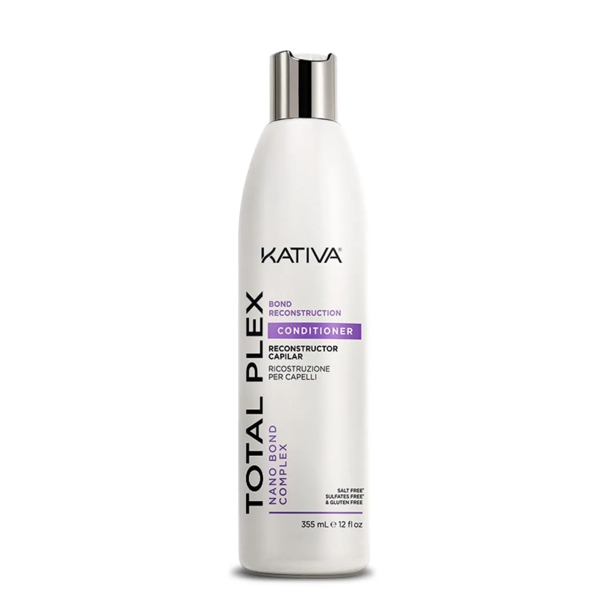 Emballage de l'après-shampoing Kativa Total Plex de 355 ml