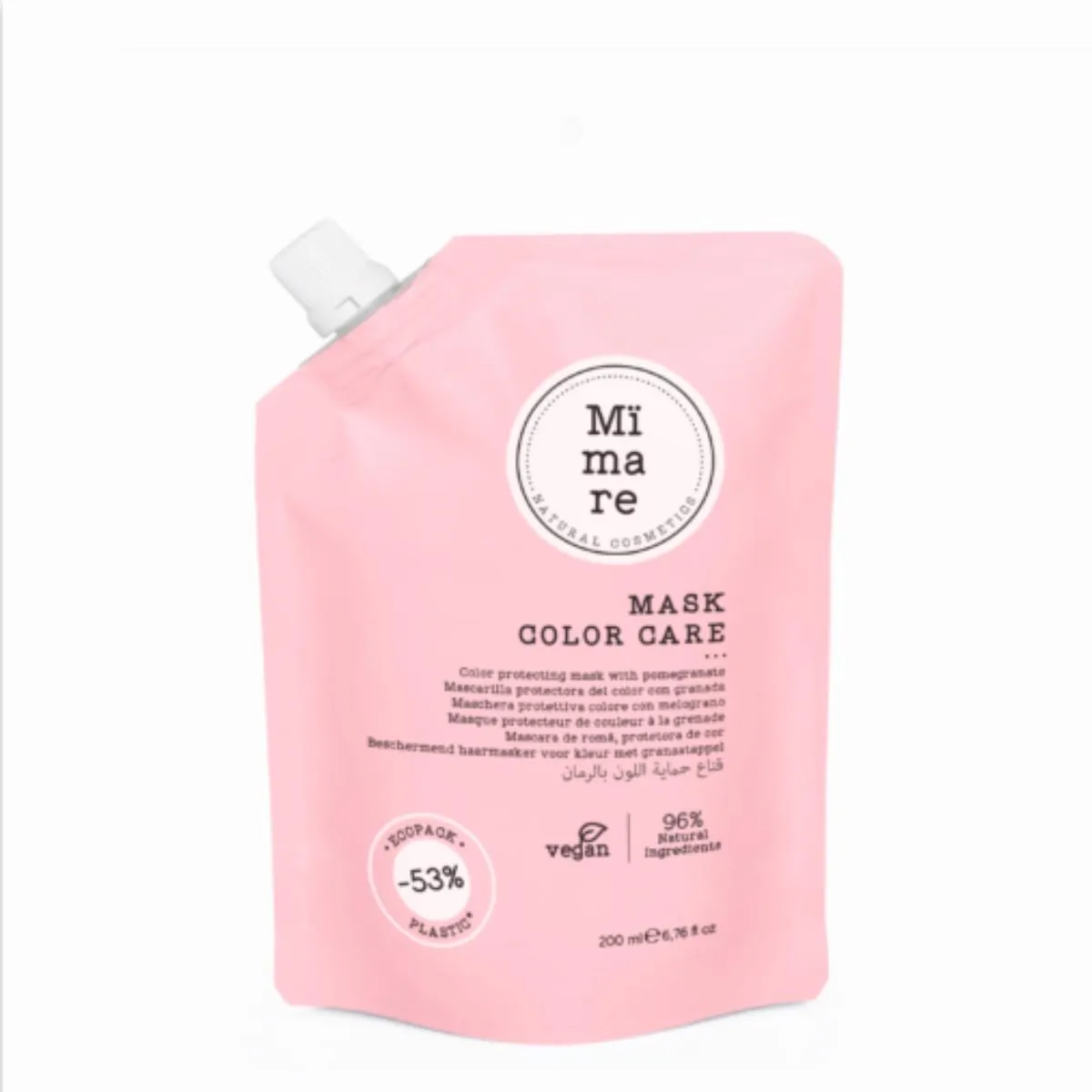 Mimare Masque Color Care de PeluqueriaShop pour préserver la douceur et les reflets des cheveux colorés