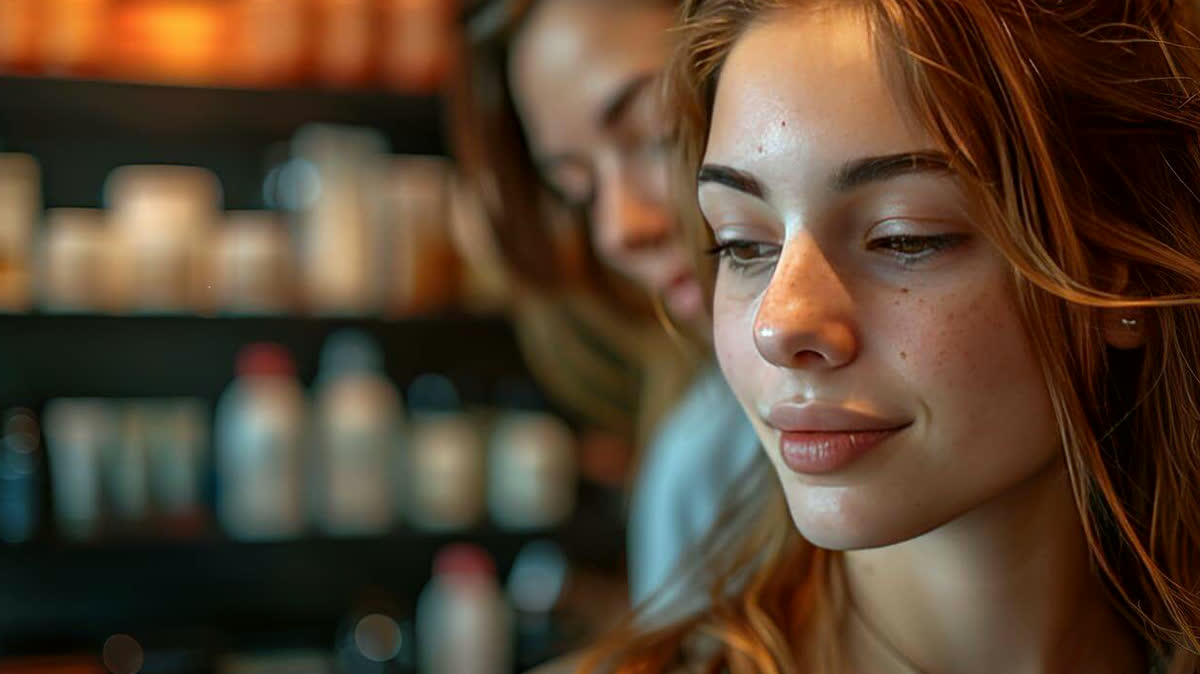 Révision de la couleur en salon avec un accent sur l'entretien et l'éclat