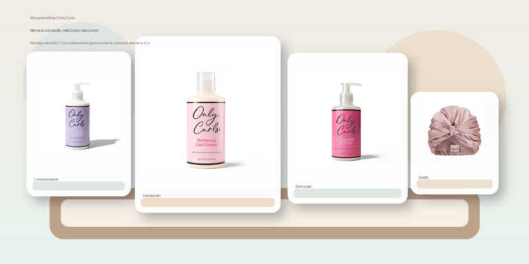Montaje editorial de Only Curls para empezar con un clarificado suave