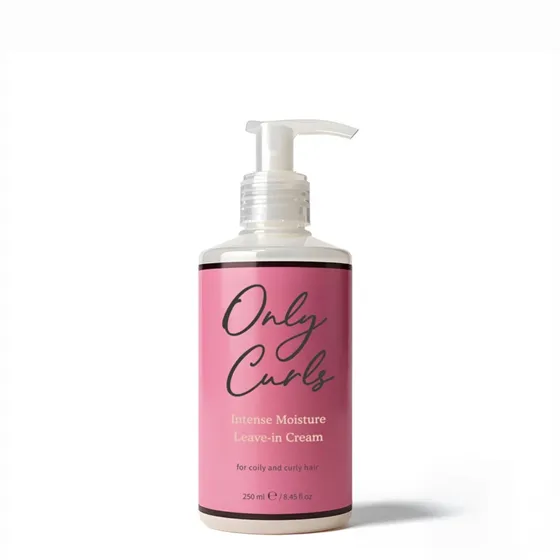 Only Curls Intense Moisture Leave-In de PeluqueriaShop pour une routine de boucles nécessitant une hydratation plus durable