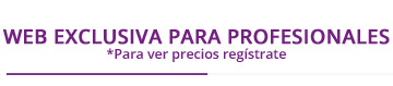 Web exclusiva para profesionales